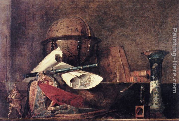 Jean Baptiste Simeon Chardin The Attributes of Science